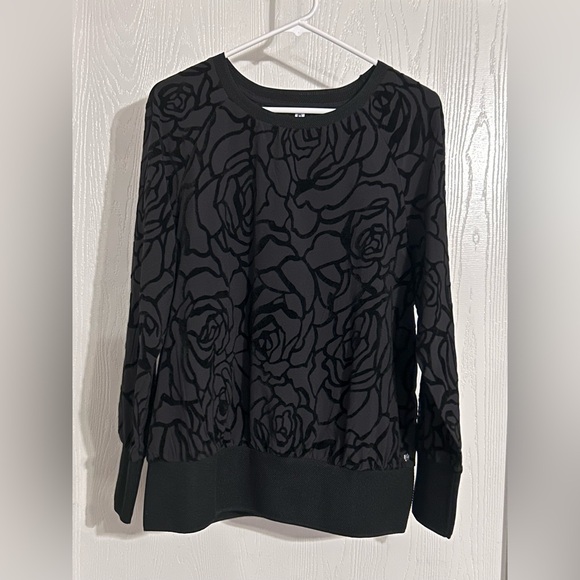 Fabletics Tops - Fabletics | Black Long Sleeve | Size Large
